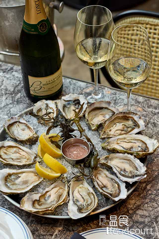 法國生蠔配兩道菜晚餐