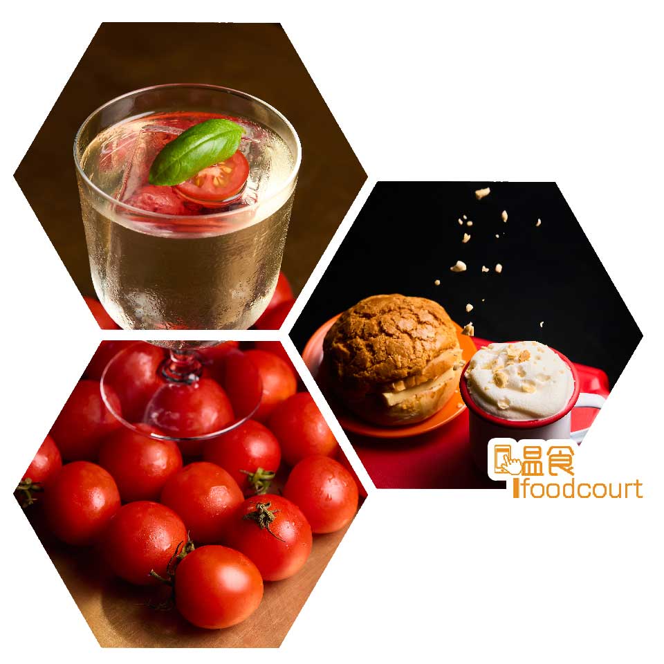 Tomato Gimlet & Bo Lo Bao