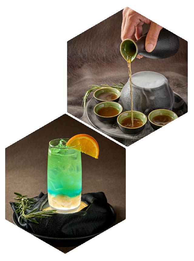 Cocktail -「薄霧」、「極光」